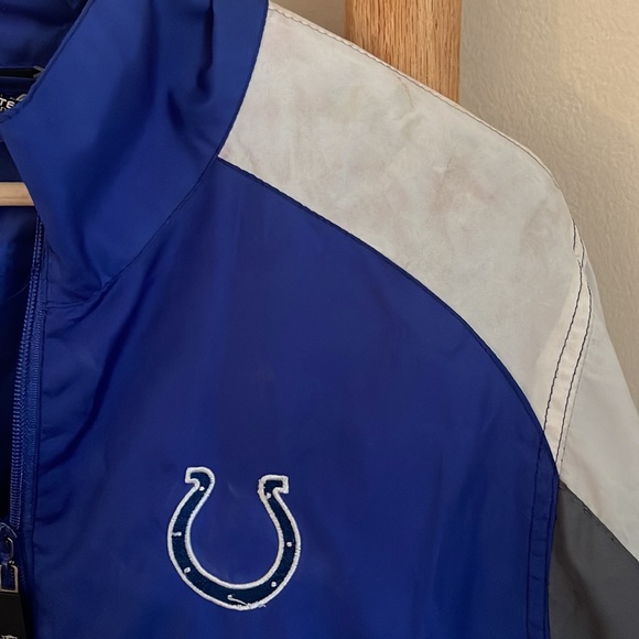 RARE Vintage Early 200s NFL Indianapolis Colts Windbreaker Jacket - Picture 3 of 9